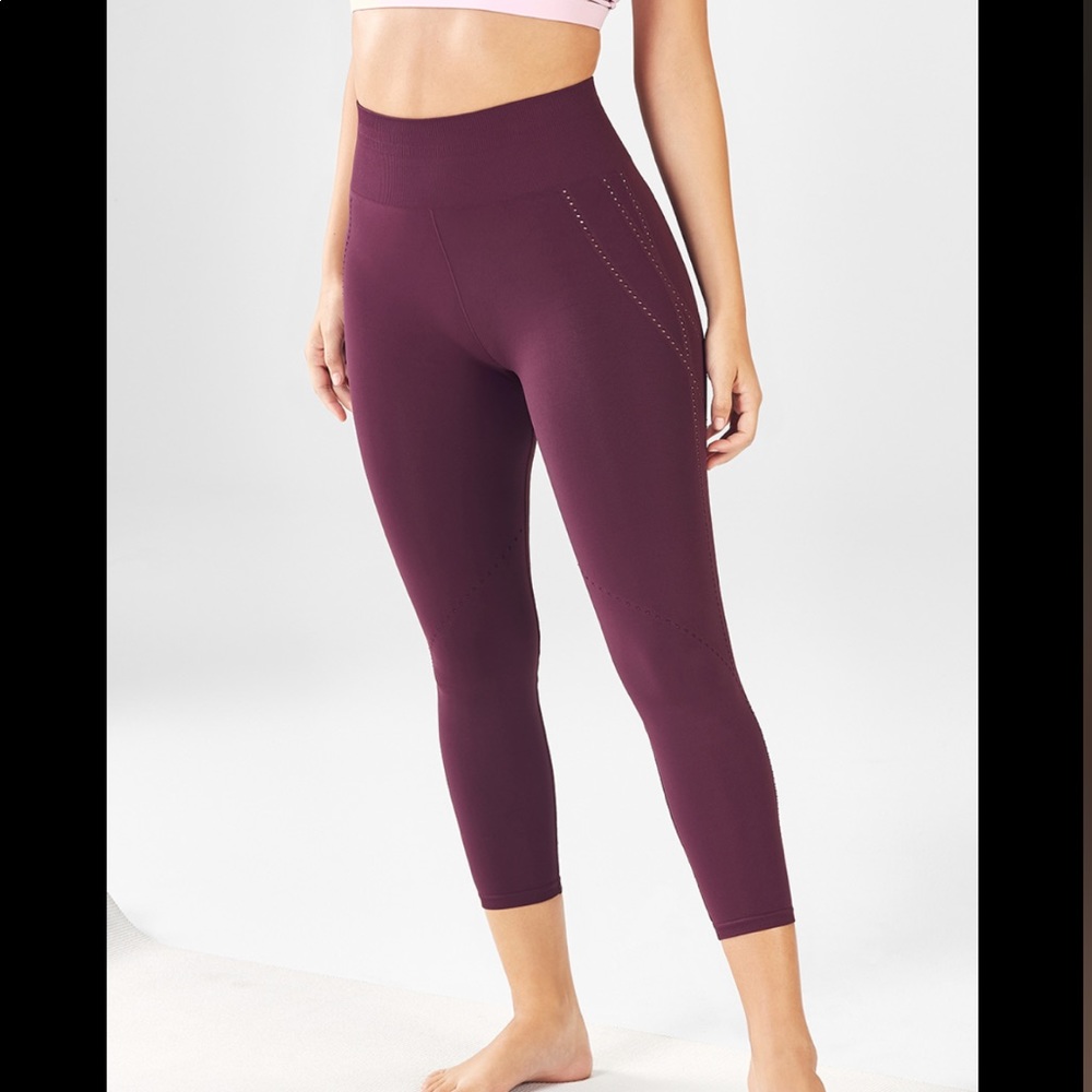 Leggings seamless maroon